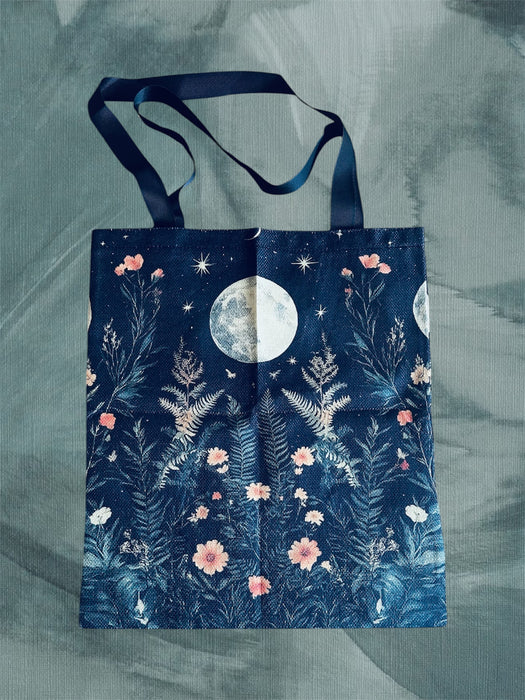 MYSTICAL MOON PHASES TOTE BAG