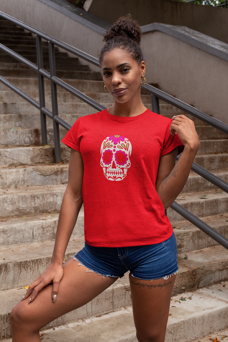 PSYCHEDELIC SKULL T-SHIRT