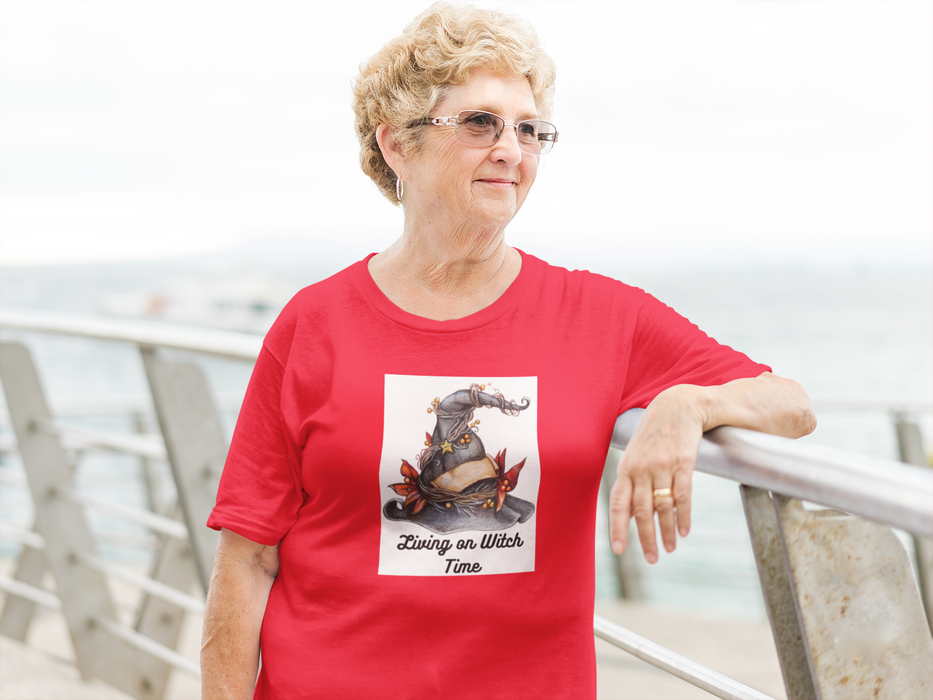 LIVING ON WITCH TIME T-SHIRT