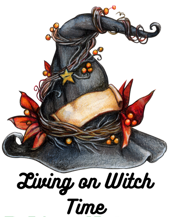 LIVING ON WITCH TIME T-SHIRT