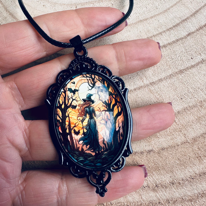 WITCH PENDANT NECKLACE