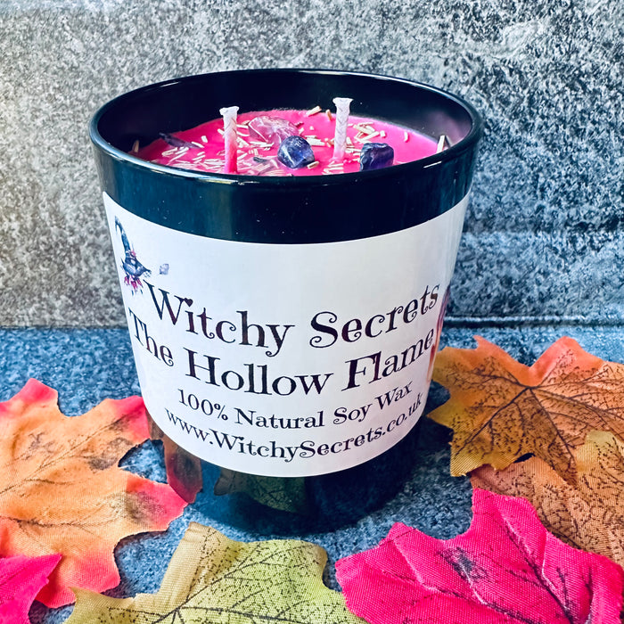 THE HOLLOW FLAME - WOODSMOKE & LEATHER