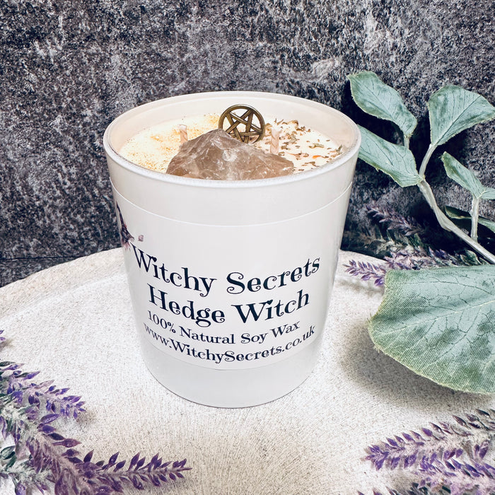HEDGE WITCH CANDLE - HONEY AND MILK