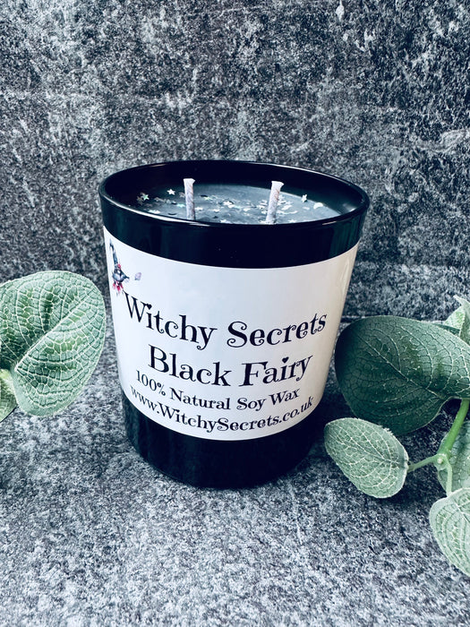 BLACK FAIRY CANDLE