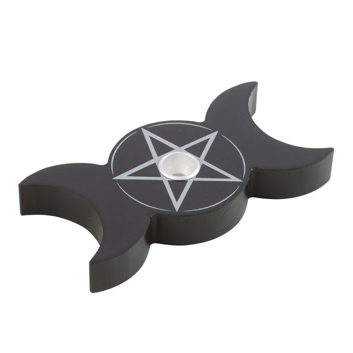 TRIPLE MOON SPELL CANDLE HOLDER