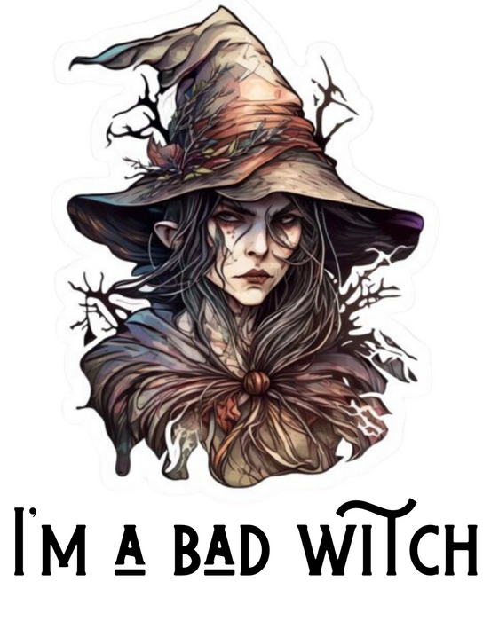 I'M A BAD WITCH T-SHIRT