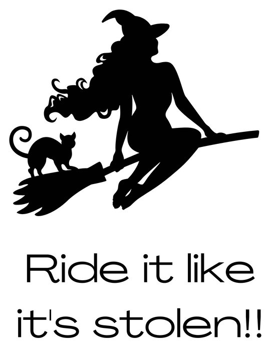 RIDE IT LIKE IT'S STOLEN T-SHIRT