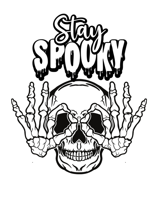 STAY SPOOKY SKELETON T-SHIRT