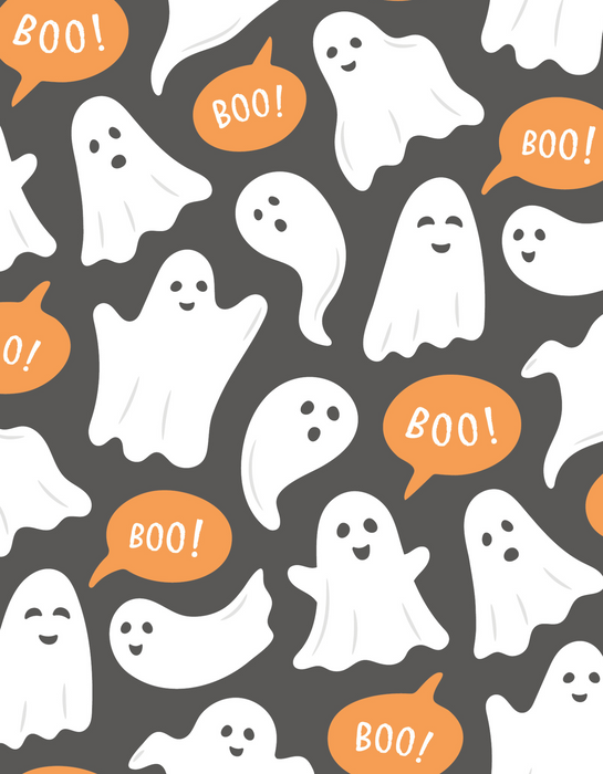 HALLOWEEN BOO GHOSTS T-SHIRT