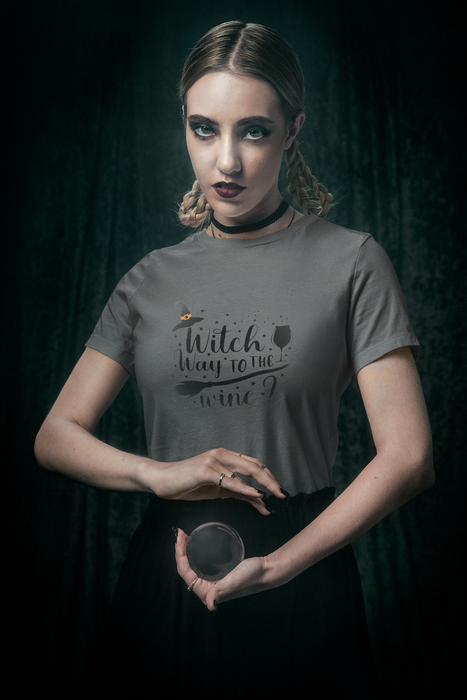 'WITCH WAY TO THE WINE' T-SHIRT