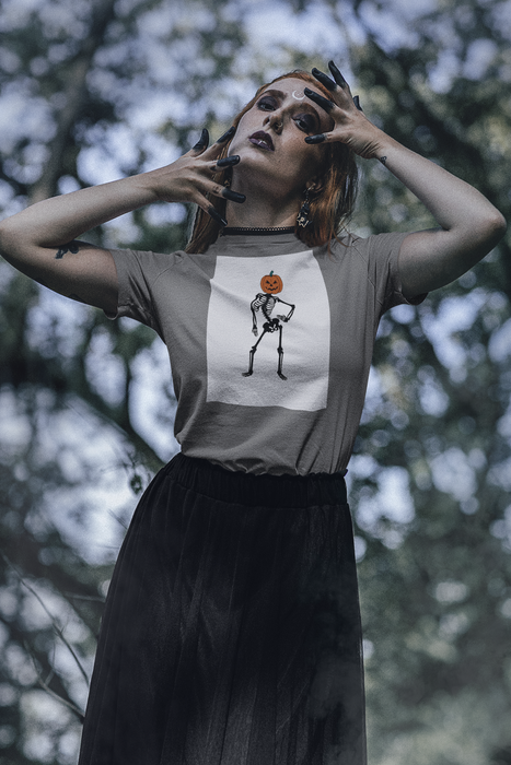 PUMPKIN SKELETON T-SHIRT