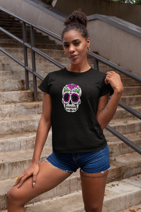 PSYCHEDELIC SKULL T-SHIRT