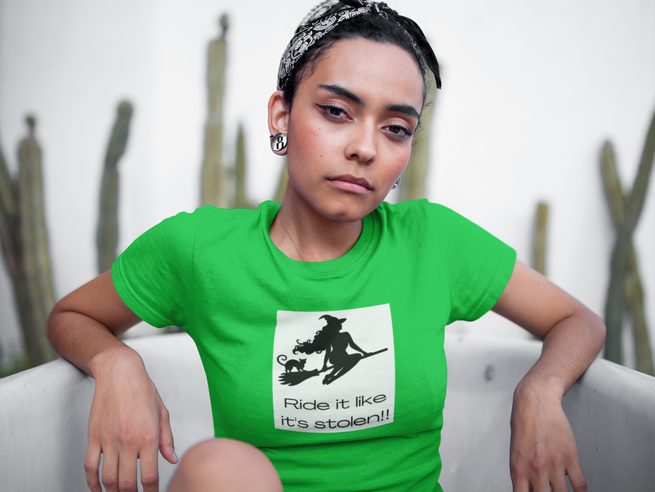 RIDE IT LIKE IT'S STOLEN T-SHIRT
