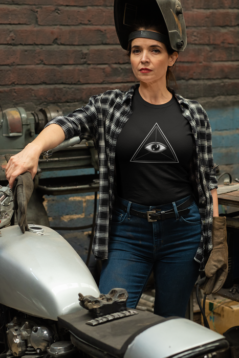 TRIANGLUAR THIRD EYE T-SHIRT