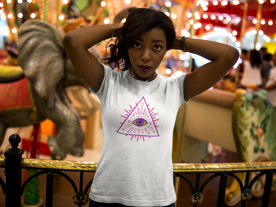 COLOURFUL THIRD EYE T-SHIRT